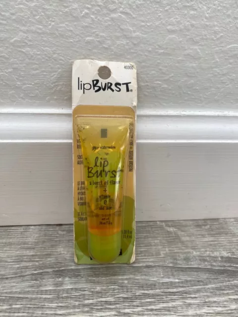 Bonne Bell RARE Smackers NEW Vintage Gloss Lip Burst Juicy Watermelon Aloe Y2K