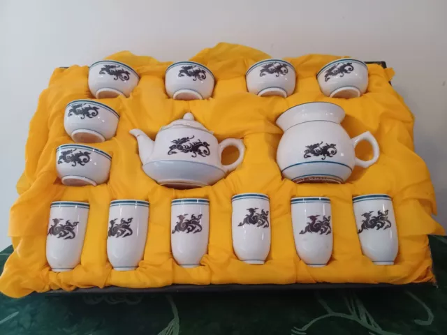 Huan Chen Color Changing Porcelain Teapot Cups