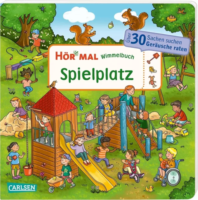 Hör mal Soundbuch Spielplatz Wimmelbuch Ab 3 Jahre + BONUS