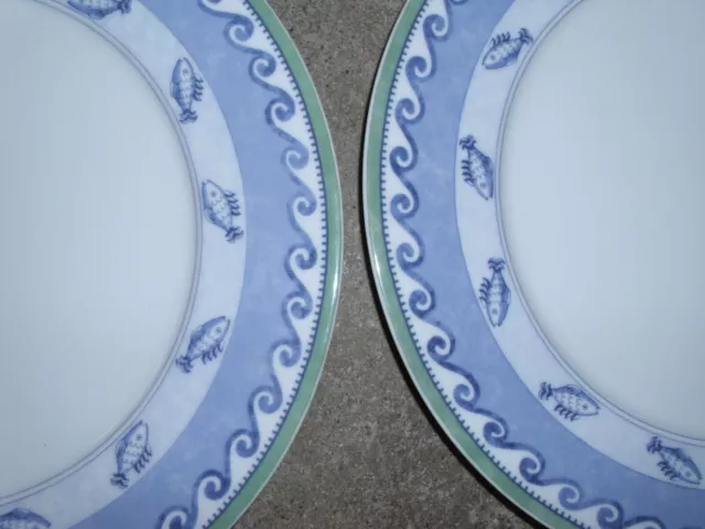 Villeroy & Boch Switch 3: "Corsica" 2 x flache Speise-Teller  27 Ø cm Menü Ess