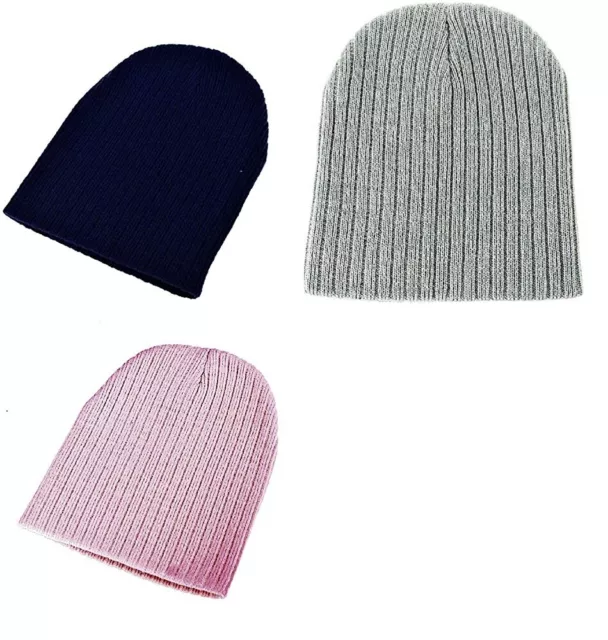 Cappello Bambini Lavorato a Maglia Neonati Berretto Bambino Bambina Unisex