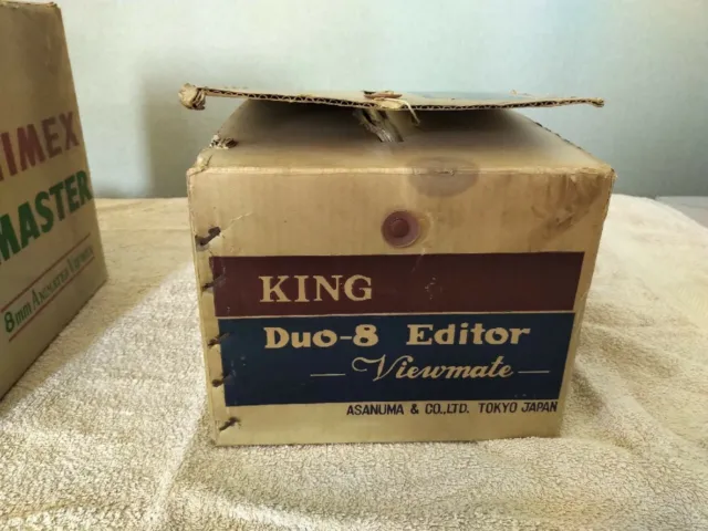 Vintage King Duo-8 Editor Viewmate - 8mm Cine Editor With Original Box 2