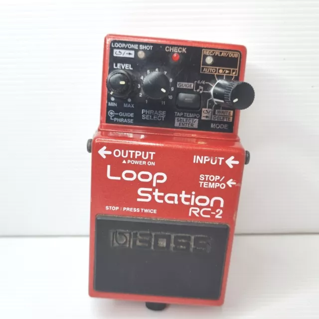 Boss Loop Station RC-2 Guitar Effects Pedal Stomp Box