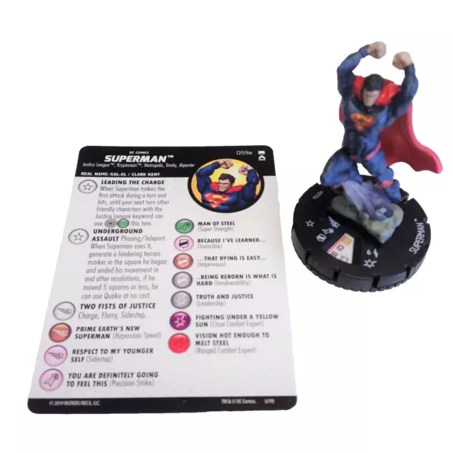 Heroclix DC Rebirth Superman 059a Super Rare