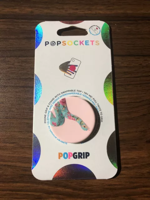 PopSockets PopGrip Cell Phone Grip & Stand Flowers Snake