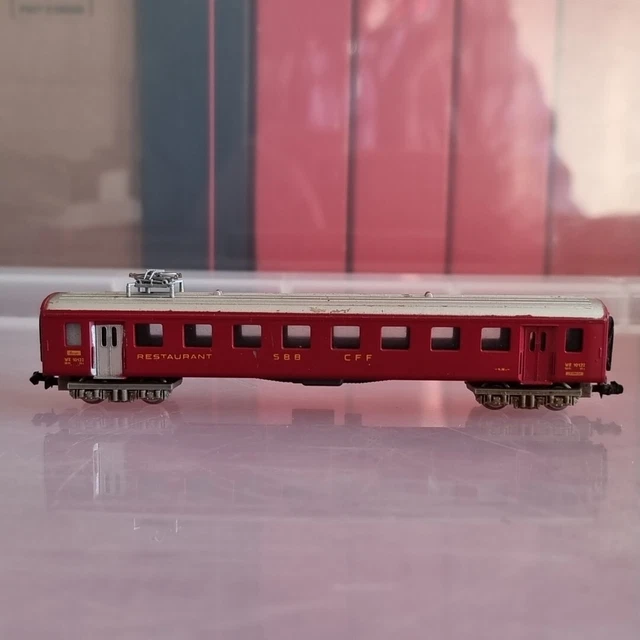 Train Lima échelle N - Locomotive SBB CFF 10047 Et Wagon PTT - Suisse