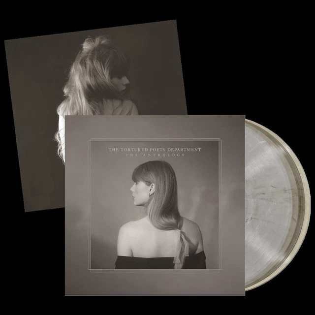 TAYLOR SWIFT THE Tortured Poets Department The Anthology Marbled 4LP Vinyl New 125.00