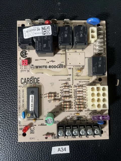 furnace control board white-rodgers Carbide 50A55-289-02