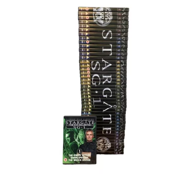 Stargate SG1 DVD Collection 1-43 Bundle Joblot