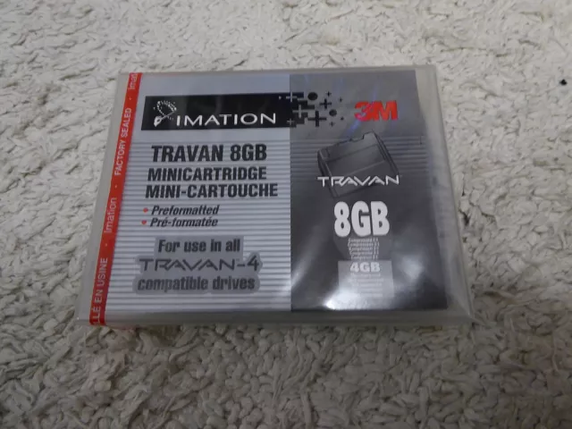 Imation Travan 8 GB, Minicartridge, neu und OVP