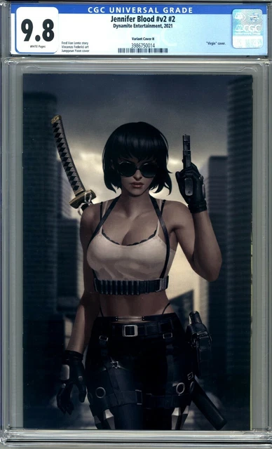 Jennifer Blood #2  Junggeun Yoon 1:20 Virgin Variant 1st Print  CGC 9.8