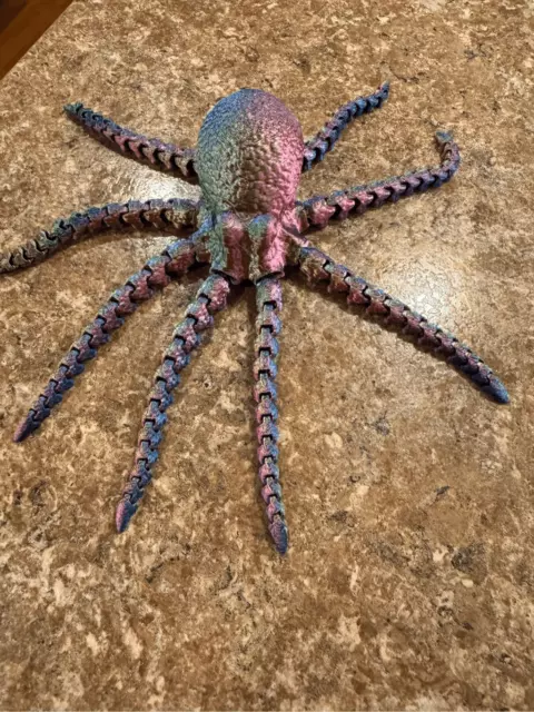 New 3D holographic octopus
