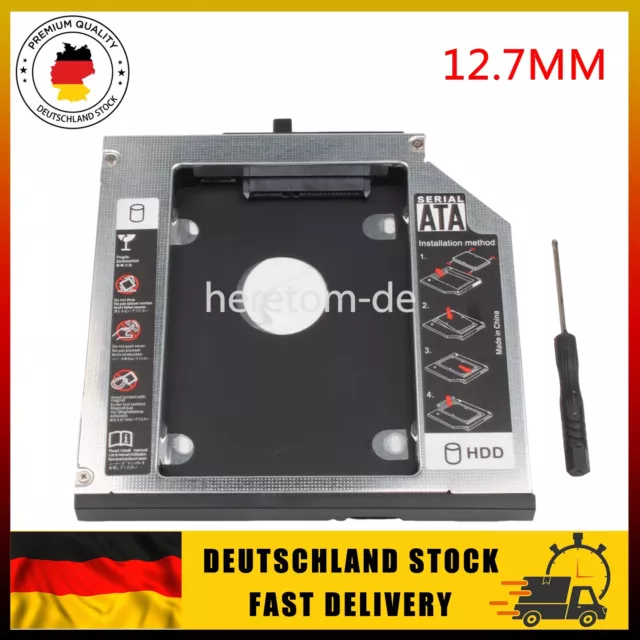 2nd HDD SSD Festplatte Caddy für Lenovo ThinkPad T420 T430 T520 W520 W510 T510