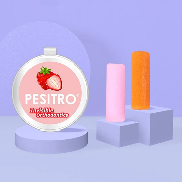 1 paio di allineatori masticatori denti per allineatori dentali - divisore da masticare sedile tablet Bf