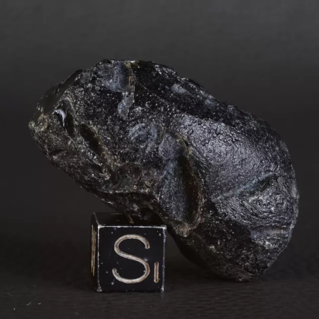 Indochinite 24,74 G Tektite Impact Meteorite Australasite Tektite B156.19-93