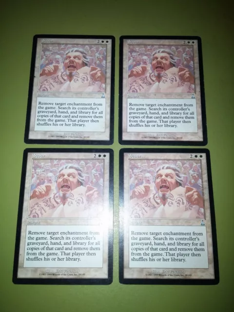 Scour x4 Urza's Destiny 4x Magic the Gathering MTG