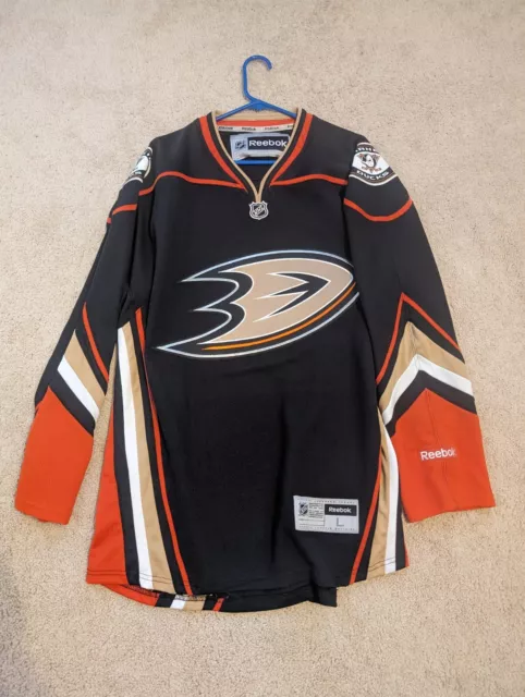 Reebok NHL Jersey Anaheim Ducks Adult Size L - Blank No Name