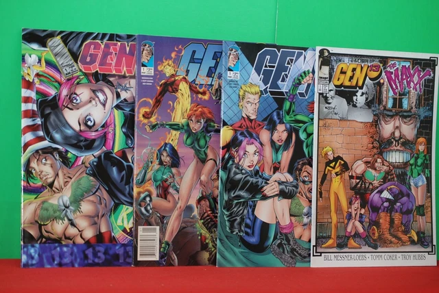 Image Comics Gen 13 (2nd Series) #1-1-1-1 (1995)  ALL NEW / Unread