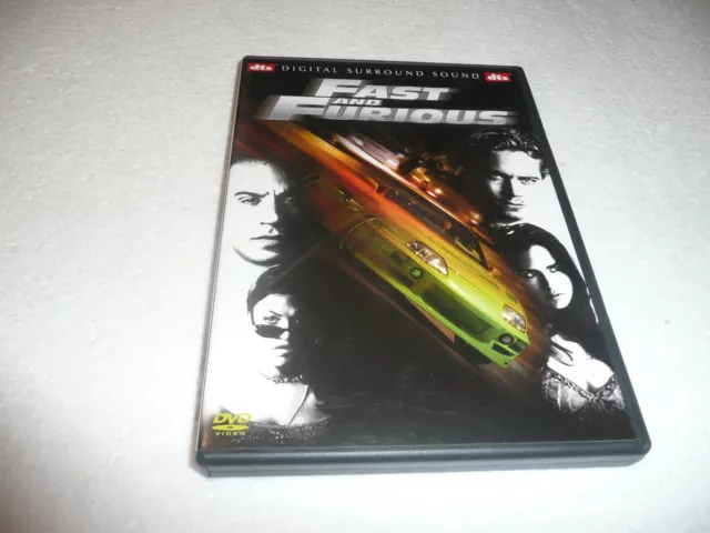 DVD _    Fast and Furious / Paul Walker   Vin Diesel     DVD