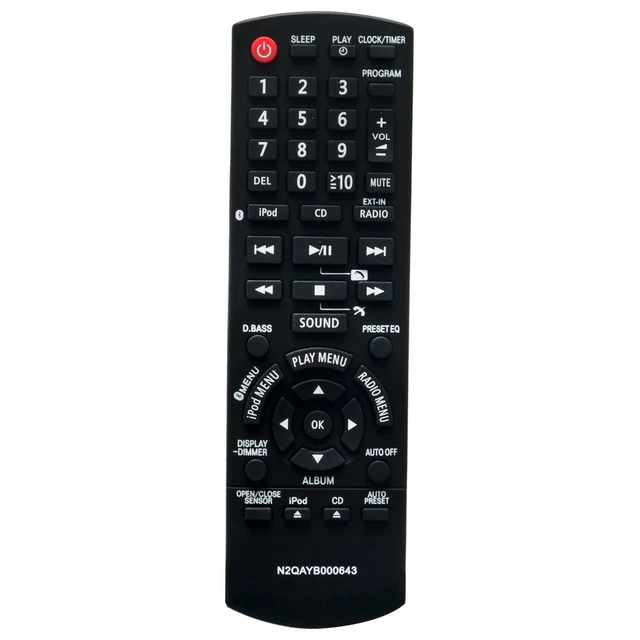 NEW REPLACE REMOTE for Panasonic SC HTB20 SU HTB20 SC HTB8 SC