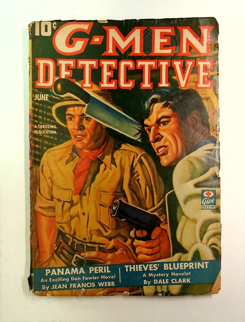 G-Men Detective Pulp Jun 1943 Vol. 25 #2 GD/VG 3.0