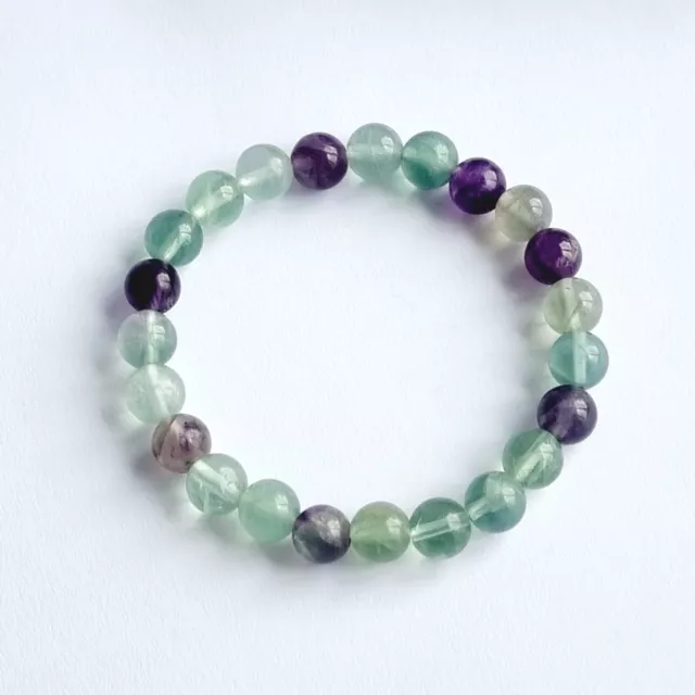 Fluorite Bracelet Healing Crystal Jewellery Green Fluorite Gemstone Gift