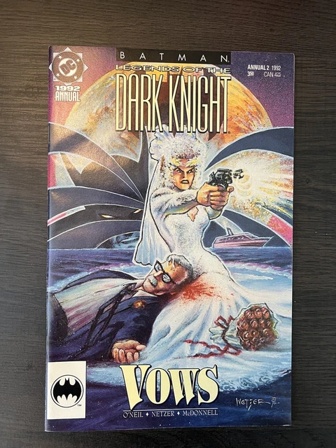 Batman Legends Of The Dark Knight Annual #2 Dc Comics 1992 Vows
