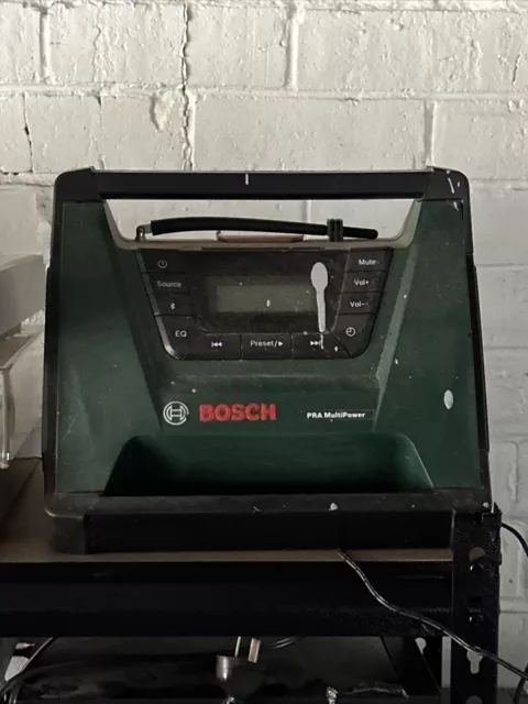 Bosch Green 18v Bluetooth Radio