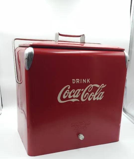 Vintage Coca-Cola Cooler 1950s -1960s Action MFG co. inc FANTASTIC CONDITION