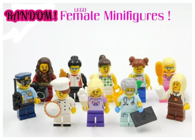 Lego Mini-figure Bulk Lot of 10 Random Mixed Figures + 1 extra