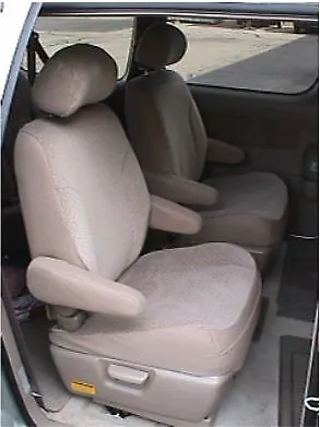 Durafit Seat Covers for 1998-2003 Toyota Sienna LE and XLE Middle Captain Chairs