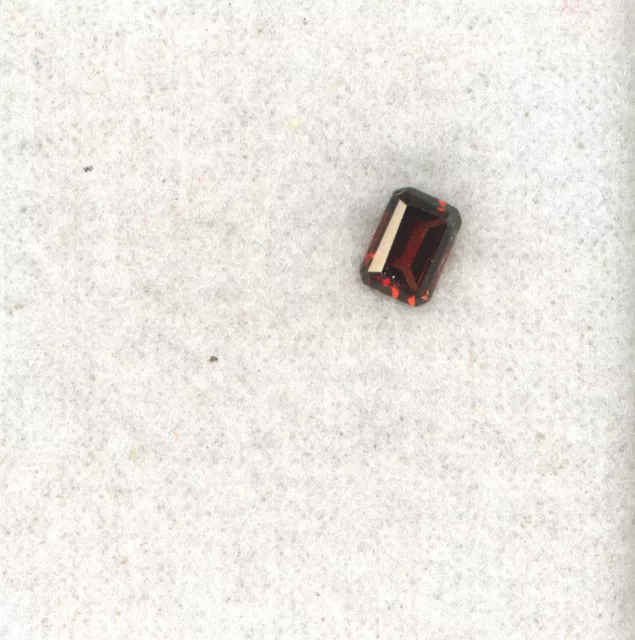 TOO HOT!  ( 1) - 7x5mm E/C (octagon) Natural MOZAMBIQUE GARNET– 1.20ctw minimum