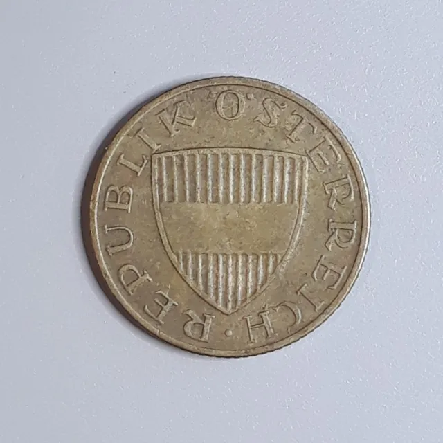 Coin Austria	1967	50 groschen	Second Republic	Aluminium-Bronze (320)