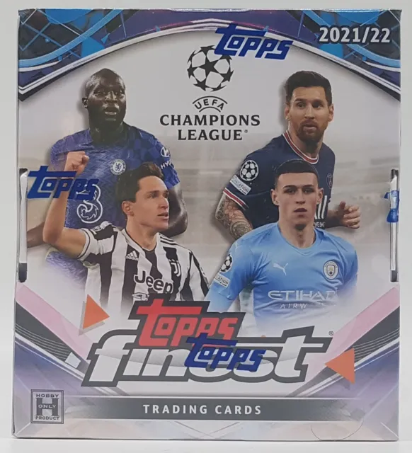 Topps UEFA Ligue des Champions Finest Hobby Football Box Football 2021-22 Soldes