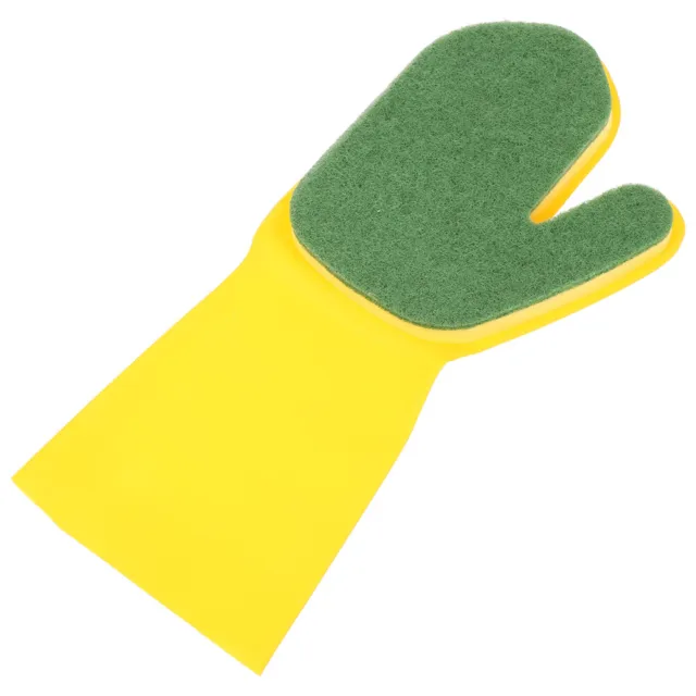 Trajes de silicona para lavavajillas para hombre guantes de limpieza de látex emulsión