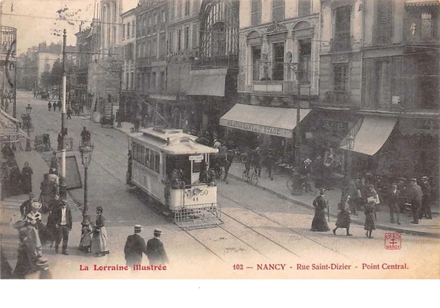54  .  n° 201309    .    NANCY  .   RUE SAINT DIZIER - POINT CENTRAL