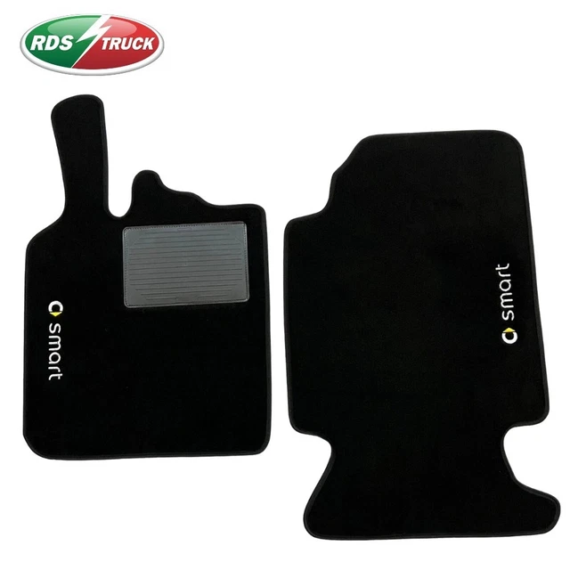 Per Smart Fortwo 2007>2014 Set Tappeti Tappetini in