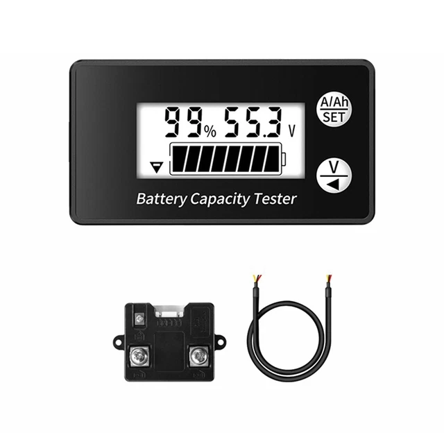 Misuratore di tensione CC 4-100 V Display digitale a LED programmabile