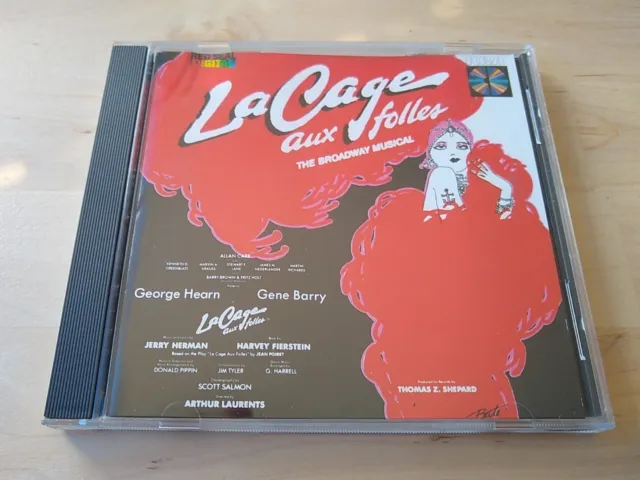La Cage aux folles - The Broadway Musical (1983) CD aus meiner Sammlung