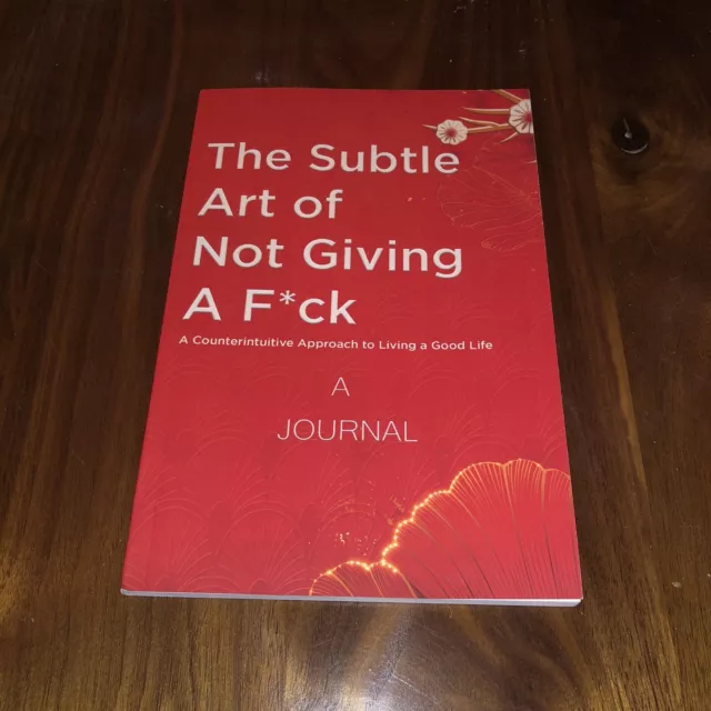 Journal for the Subtle Art of Not Giving a Fck by HAPPY Publishers - Very Good