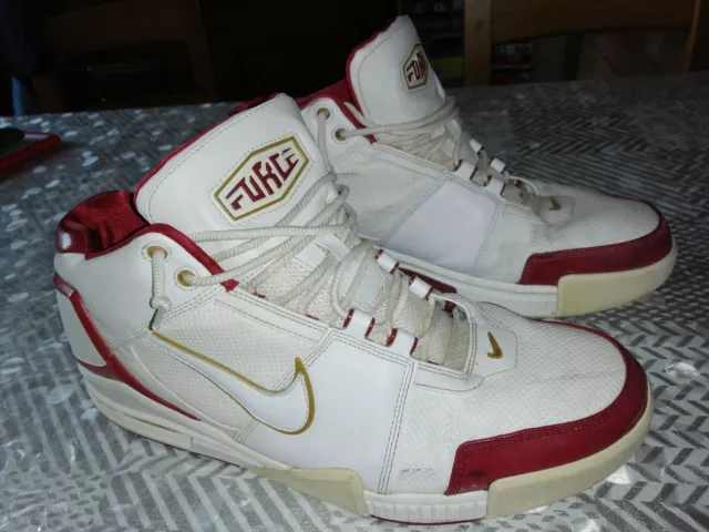 Vintage Nike Air Max Force Basketball Shoes UK 15 / EUR 50,5