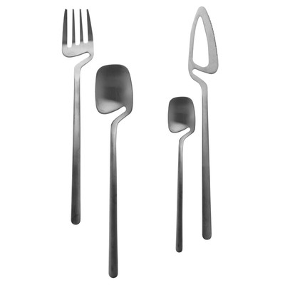 Stile Vintage in Legno Giapponese Insalata di Legno Cena Cucina Mangiare Cucinare Set di Forchette per Bambini Adulti Coolty 5 Pezzi Forchette di Legno 