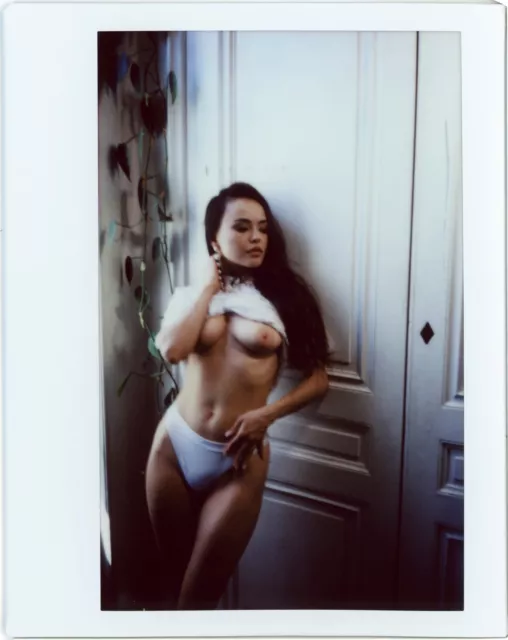 Instax Nude Photo : Ukrainian Asian Model Girl Original Fuji Wide Polaroid #10