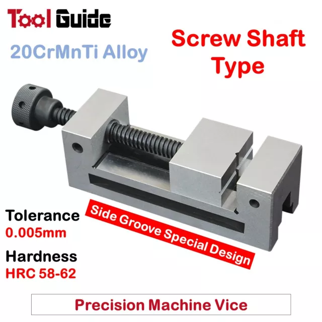 QGG 50mm-73mm 2"-3" Screw Type Precision Ground Machine Vice Tool Maker Milling