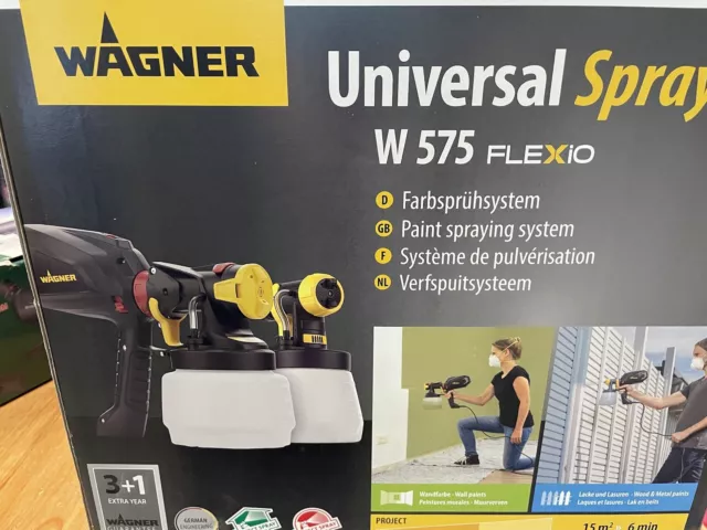 Wagner W 575 FLEXiO Universal Sprayer - Black/OrANGE