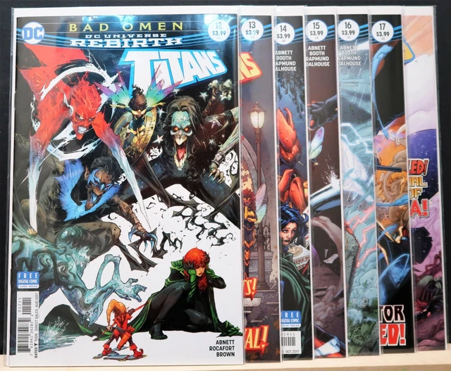 Titans Rebirth Vol. 3: A Judas Among Us (DC 2018) #s 12, 13, 14, 15, 16, 17, 18