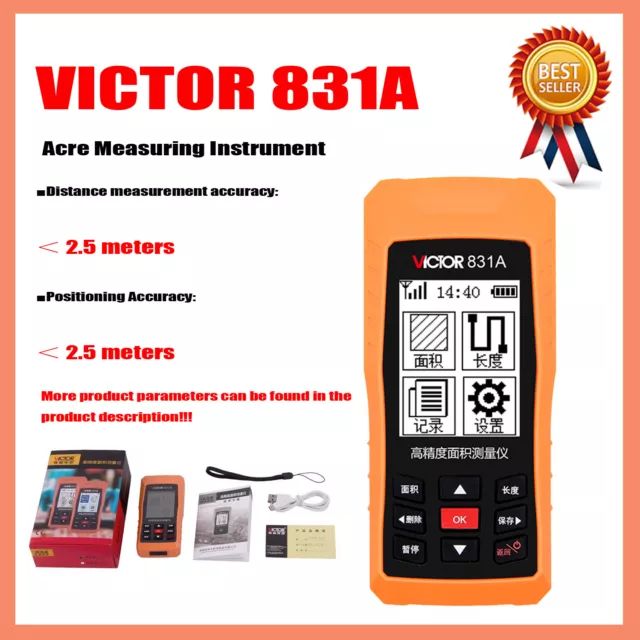 VICTOR 831A Strumento di misura area ad alta precisione adatto  IK