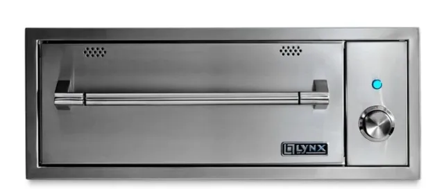 Lynx 30" Stainless Steel Outdoor Warming Drawer - L30WD101