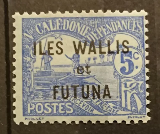 Wallis Et Futuna Timbre Taxe N° 1 / NEUF* / 1920