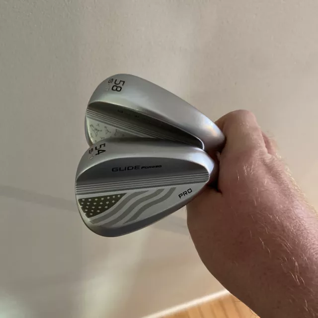 Ping Glide 4.0 54*, 58* Wedge Set Right Wedge Flex Z-Z115 Steel # 157311 Ping Glide 4.0 54*, 58* Wedge Set Right Wedge Flex Z-Z115 Steel # 157311